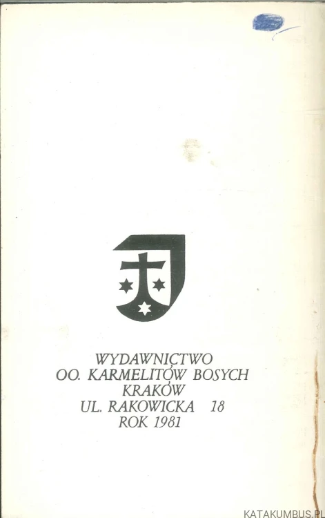 Wszystkim dla wszystkich. IMMAKULATA JANINA ADAMSKA