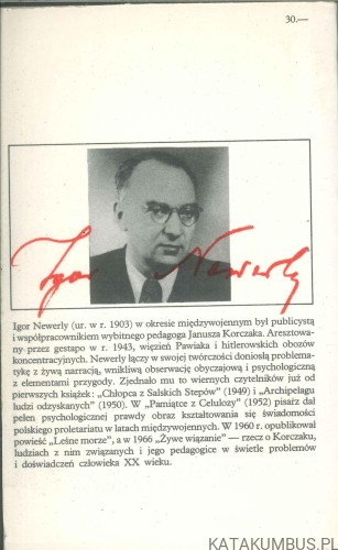 Pamiątka z celulozy. IGOR NEWERLY