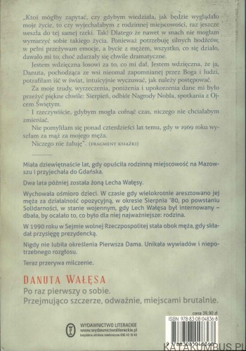 Marzenia i tajemnice. DANUTA WAŁĘSA