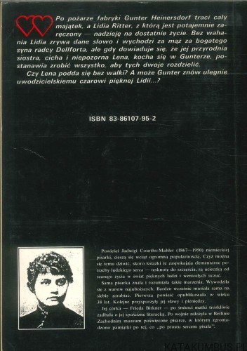 Dylemat. JADWIGA COURTHS-MAHLER