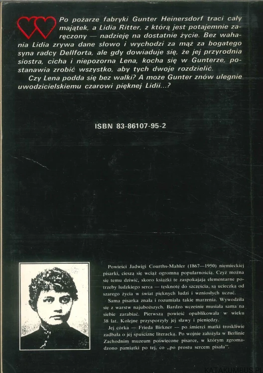 Dylemat. JADWIGA COURTHS-MAHLER