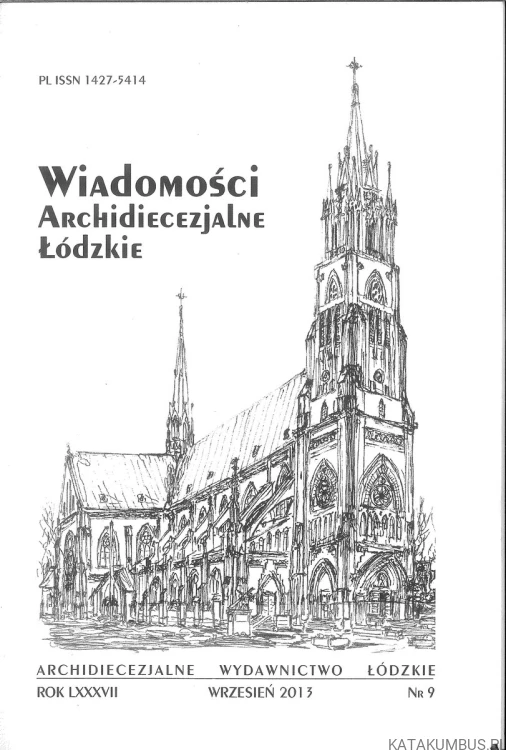 Wiadomości Archidiecezjalne Łódzkie. PRACA ZBIOROWA