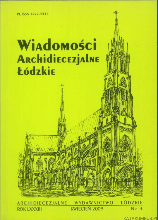 Wiadomości Archidiecezjalne Łódzkie. PRACA ZBIOROWA