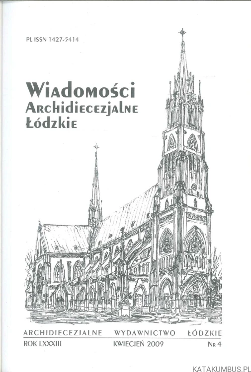 Wiadomości Archidiecezjalne Łódzkie. PRACA ZBIOROWA