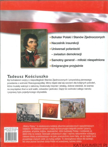 Wielcy Polacy. Tadeusz Kościuszko.. PRACA ZBIOROWA