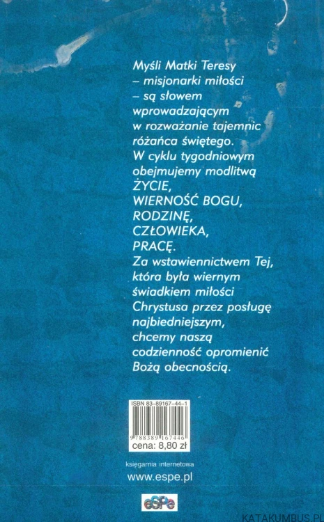 Różaniec z błogosławioną Matką Teresą. PRACA ZBIOROWA