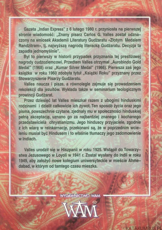 Zbieram kolory tęczy. CARLOS G. VALLES SJ