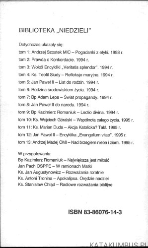 Un unum sint. JAN PAWEŁ II
