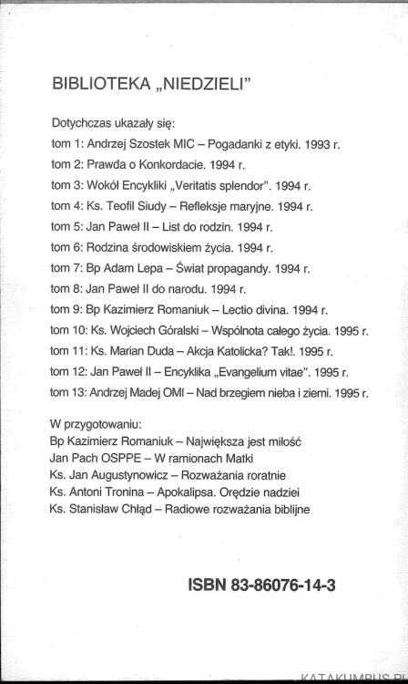 Un unum sint. JAN PAWEŁ II