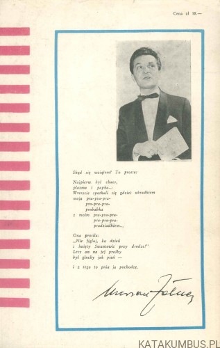 A nie mówiłem?. MARIAN ZAŁUCKI