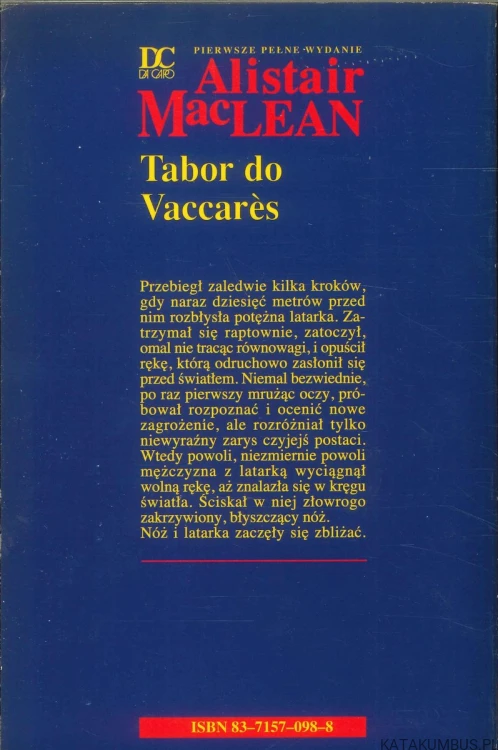 Tabor do Vaccarès. ALISTAIR MACLEAN