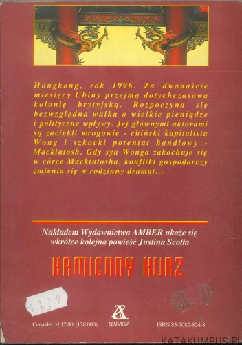Półwysep dziewięciu smoków. JUSTIN J. SCOTT