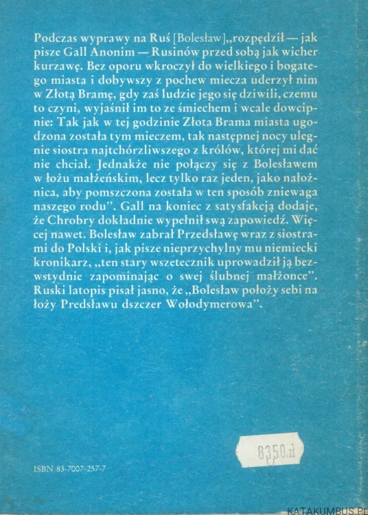 Poczet polskich królowych, księżnych i metres. ZBIGNIEW SATAŁA