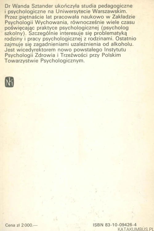 Przed klasówką z miłości. WANDA SZTANDER