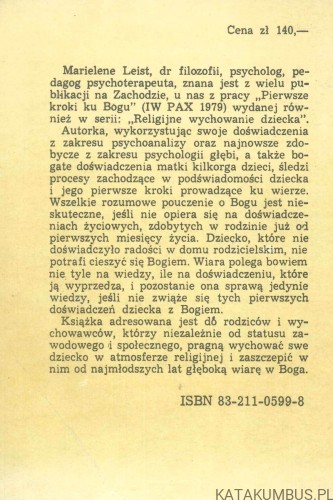 Nie ma wiary bez doświadczenia. MARIELENE LEIST