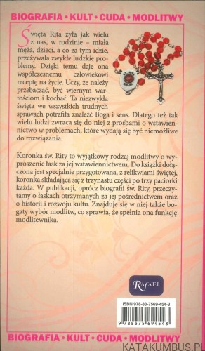 Koronka do św. Rity. MAŁGORZATA PABIS