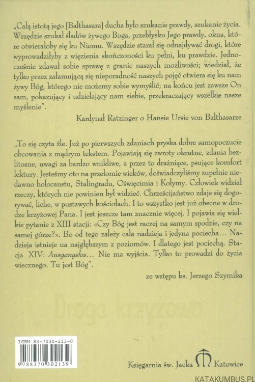 Droga krzyżowa w katedrze św. Jadwigi w Berlinie. HANS URS VON BALTHASAR, JOSEF HEGENBARTH