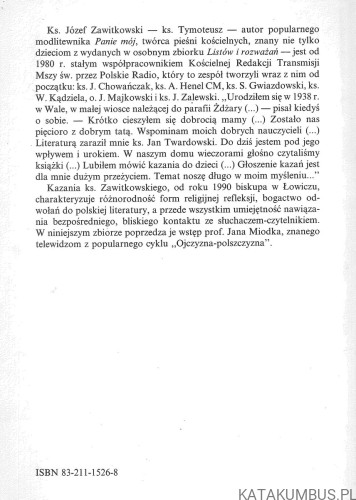 Kochani moi! Świętokrzyskie kazania radiowe. KS. JÓZEF ZAWITKOWSKI