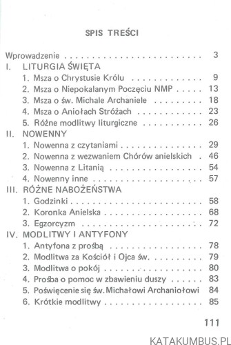 Nabożeństwo do Świętego Michała Archanioła i Aniołów. PRACA ZBIOROWA