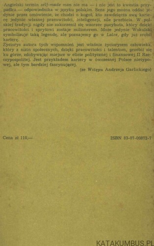 Czasy, które przeżyłem. Wspomnienia z lat 1890-1939. STANISŁAW WACHOWIAK