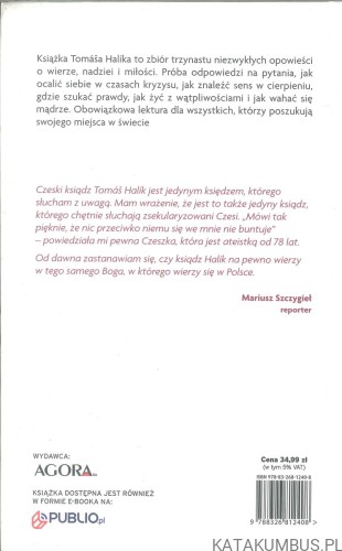 Hurra, nie jestem Bogiem!. TOMÁŠ HALÍK