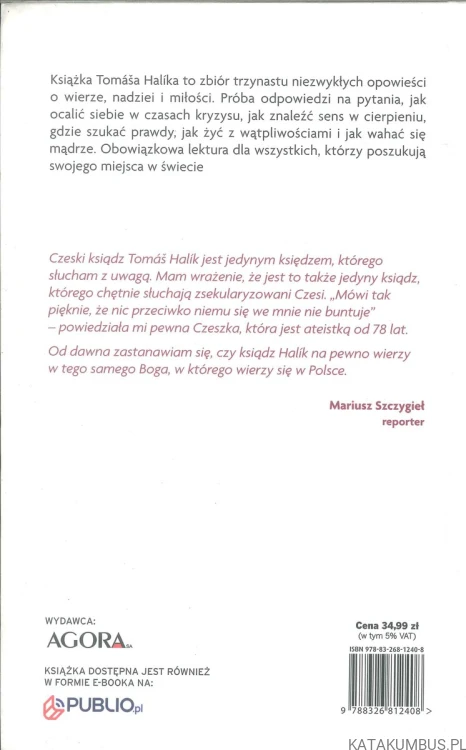 Hurra, nie jestem Bogiem!. TOMÁŠ HALÍK