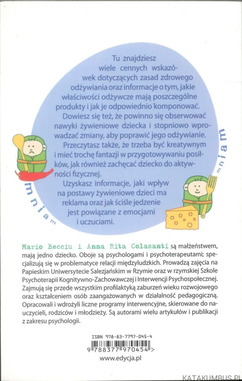 Co robić, aby moje dziecko jadło zdrowo. MARIO BECCIU, ANNA RITA COLASANTI