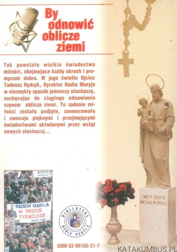 By odnowić oblicze ziemi. MARIA FRANCISZKA CPA