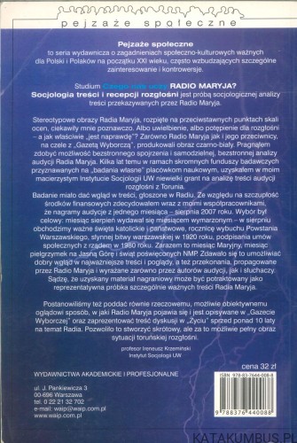Czego nas uczy Radio Maryja?. PRACA ZBIOROWA