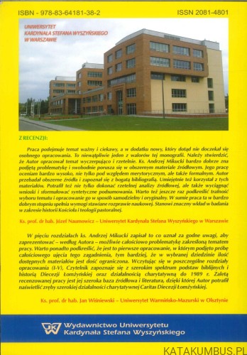 Posługa charytatywno-wychowawcza Caritas Diecezji Łomżyńskiej w latach 1990-2011. ANDRZEJ MIKUCKI