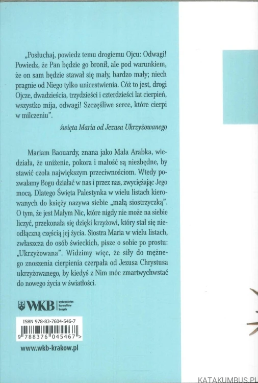 Droga krzyżowa z Małą Arabką św. Marią od Jezusa Ukrzyżowanego. TOMASZ KOZIOŁ OCD