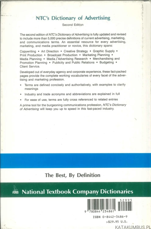 NTC's dictionary of advertising. PRACA ZBIOROWA