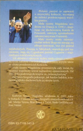 Wołanie pustyni. Biografia małej siostry Jezusa Magdaleny. KATHRYN SPINK