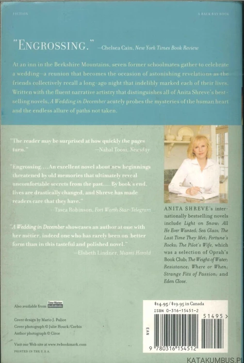 A wedding in December (j.ang). ANITA SHREVE