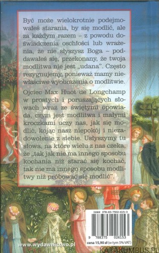 Modlitwa w szkole świętych. MAX HUOT DE LONGCHAMP