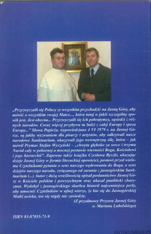 Jasnogórska opowieść. CZESŁAW RYSZKA