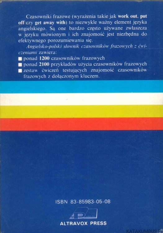 An English-Polish Dictionary of Phrasal Verbs with Exercises. PAWEŁ SCHEFFLER