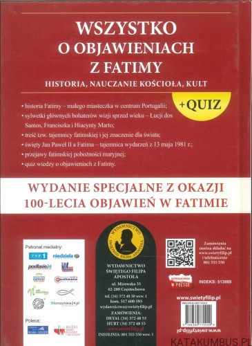 Wszystko o objawieniach z Fatimy. Historia, nauczanie Kościoła, kult. PRACA ZBIOROWA