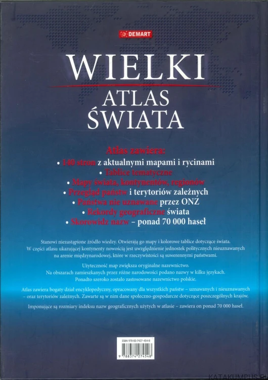 Wielki atlas świata. PRACA ZBIOROWA