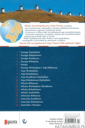 Wielki encyklopedyczny atlas świata. Tom 1. Europa zachodnia. PRACA ZBIOROWA