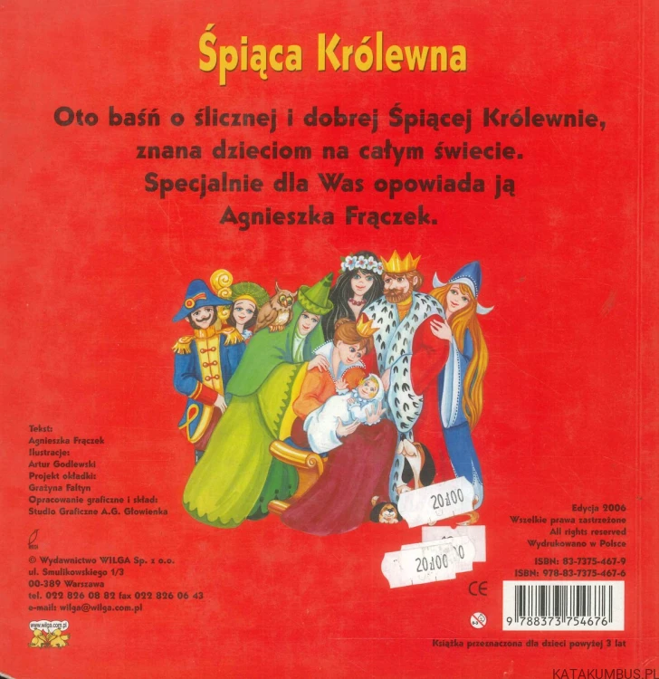 Śpiąca królewna. AGNIESZKA FRĄCZEK