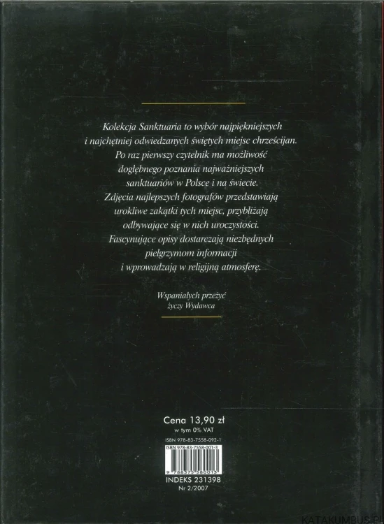 Najpiękniejsze sanktuaria. Tom II. Portugalia, Hiszpania. PRACA ZBIOROWA