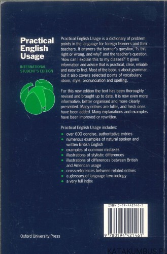 Practical English Usage. MICHAEL SWAN
