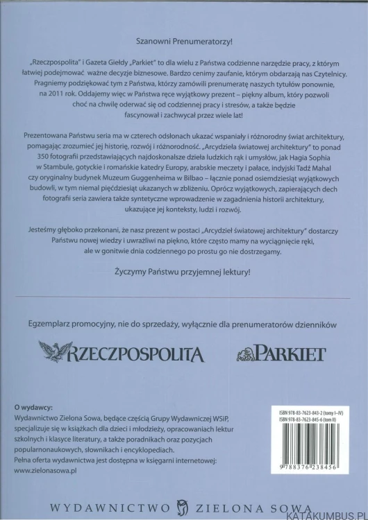 Arcydzieła światowej architektury. Tom II. WILL PRYCE
