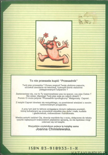 Przesadnik kynologiczny czyli jak wytrzymać z każdym psem. MAŁGORZATA CAPRARI