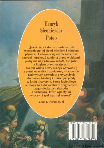 Potop. Tom I. HENRYK SIENKIEWICZ