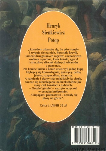 Potop. Tom II. HENRYK SIENKIEWICZ