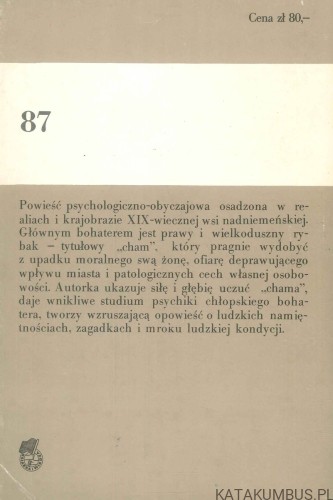 Cham. ELIZA ORZESZKOWA