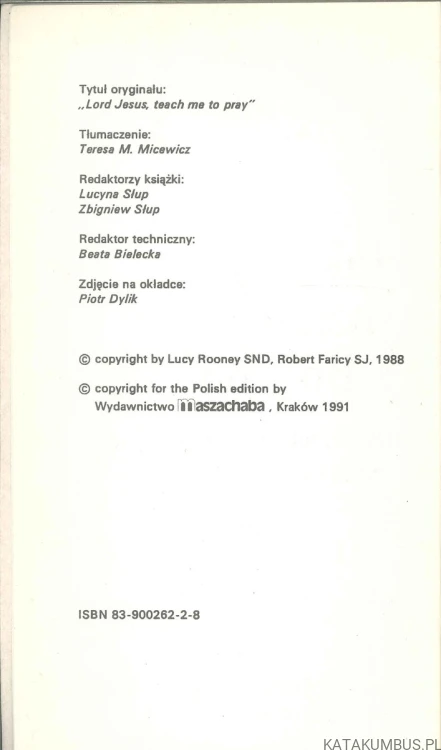 Jak rozmawiać z Bogiem?. LUCY ROONEY, ROBERT FARICY