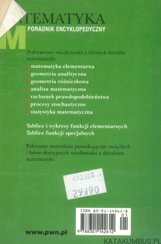 Matematyka. Poradnik encyklopedyczny. I.N. BRONSZTEJN, K.A. SIEMIENDIAJEW